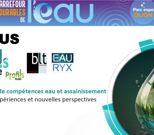 Intervention au Carrefour de la Gestion de l'Eau de Dijon
